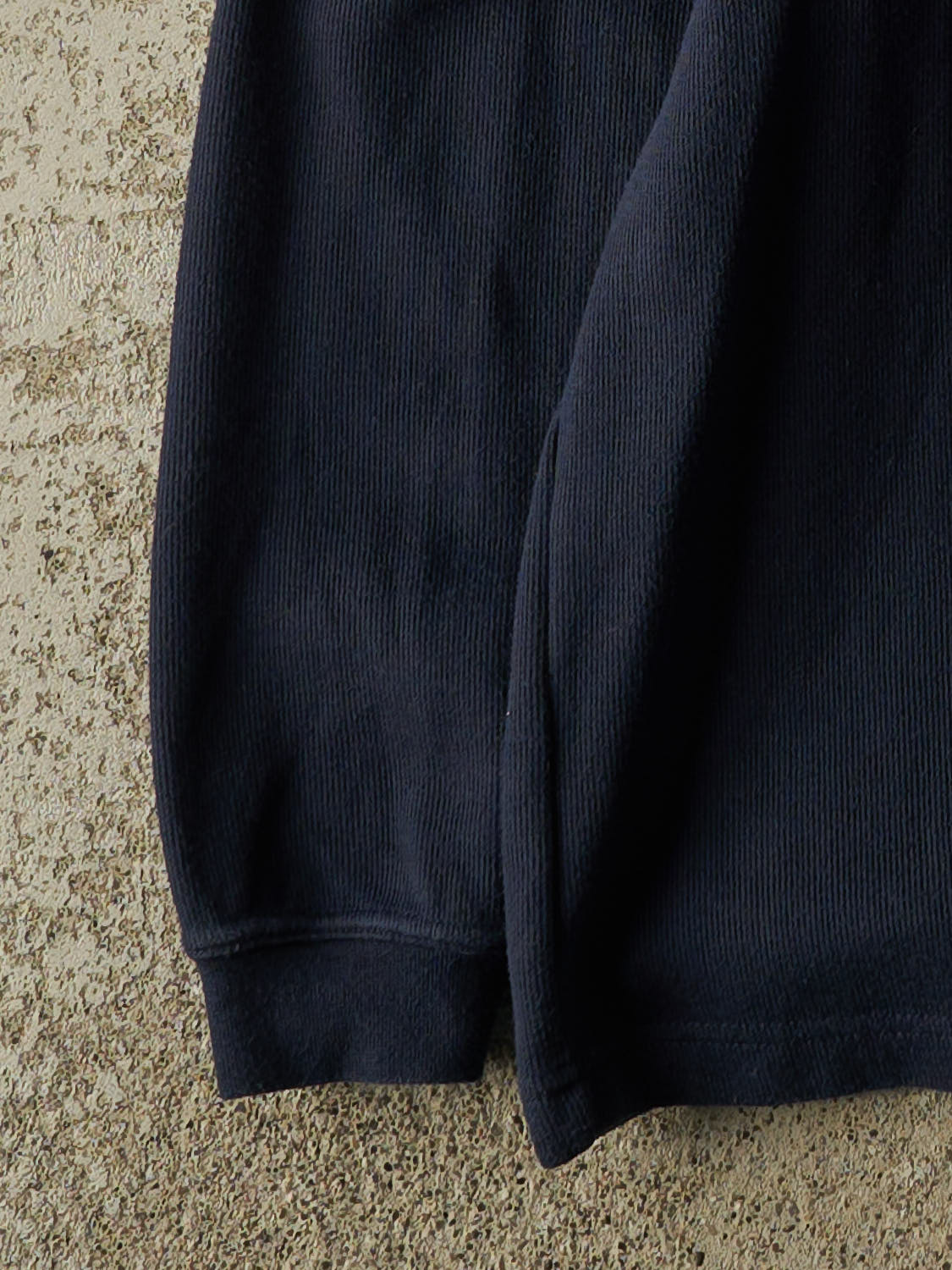 Vintage 90s Navy Blue New York Yankees Thermal Long Sleeve (S/M)