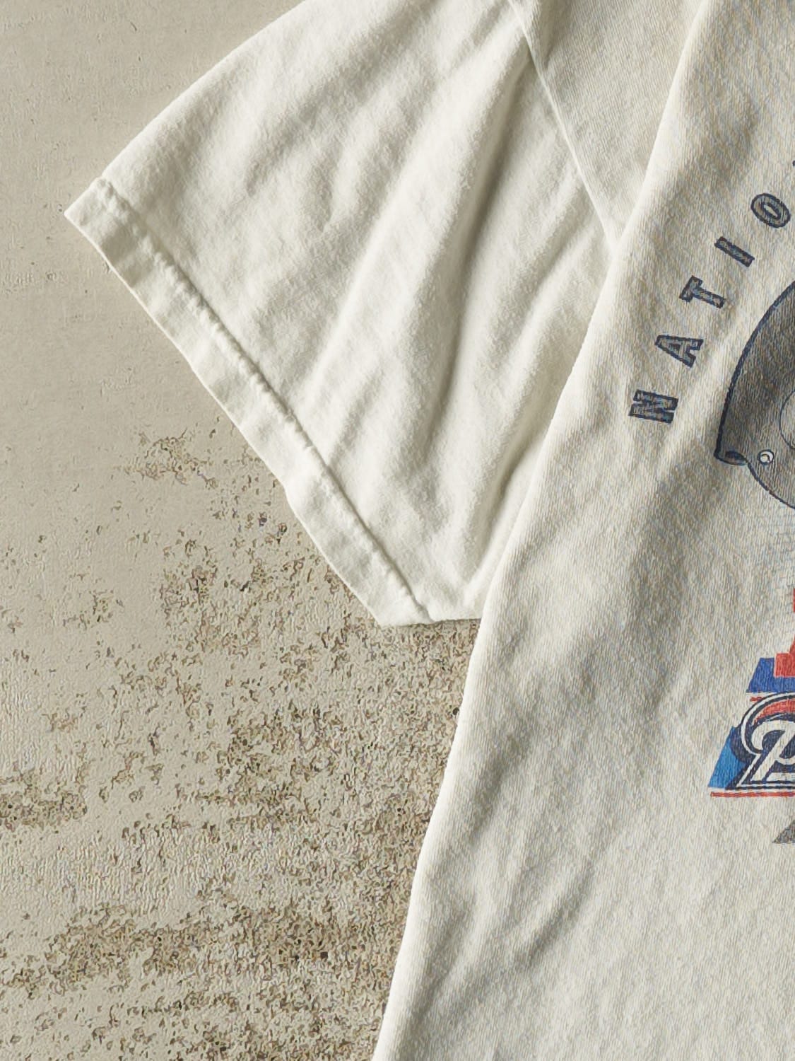 Vintage 12' White New York Giants Vs New England Patriots Super Bowl Tee (M/L)