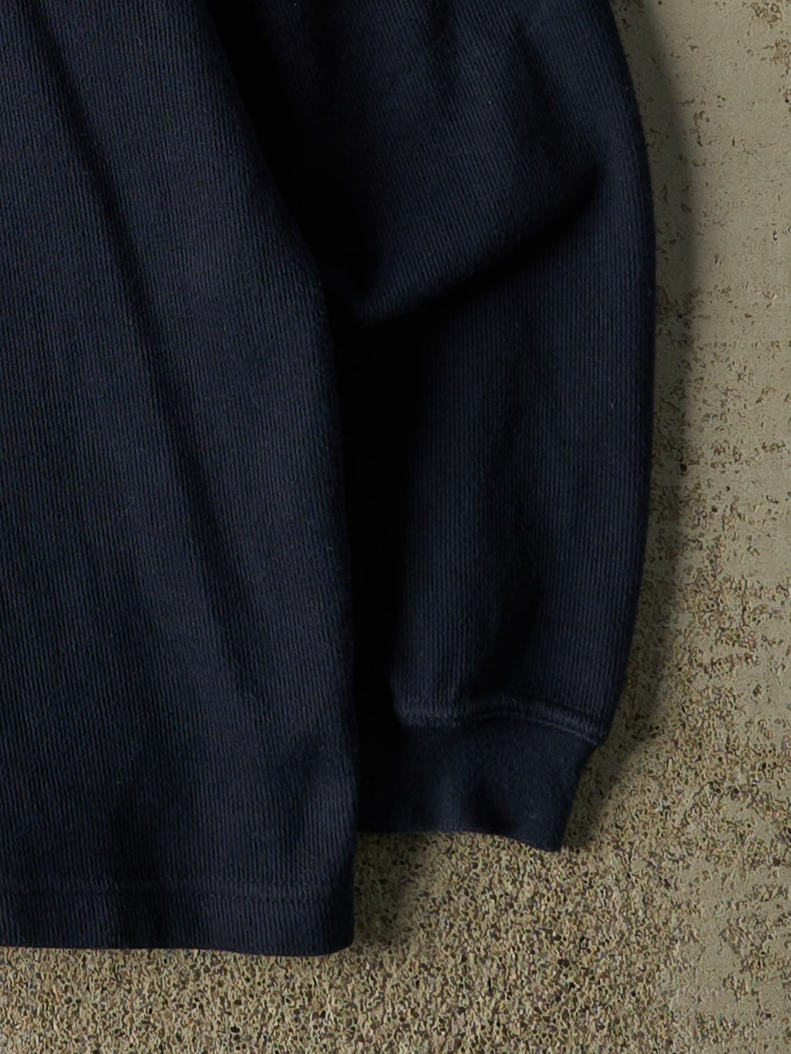 Vintage 90s Navy Blue New York Yankees Thermal Long Sleeve (S/M)