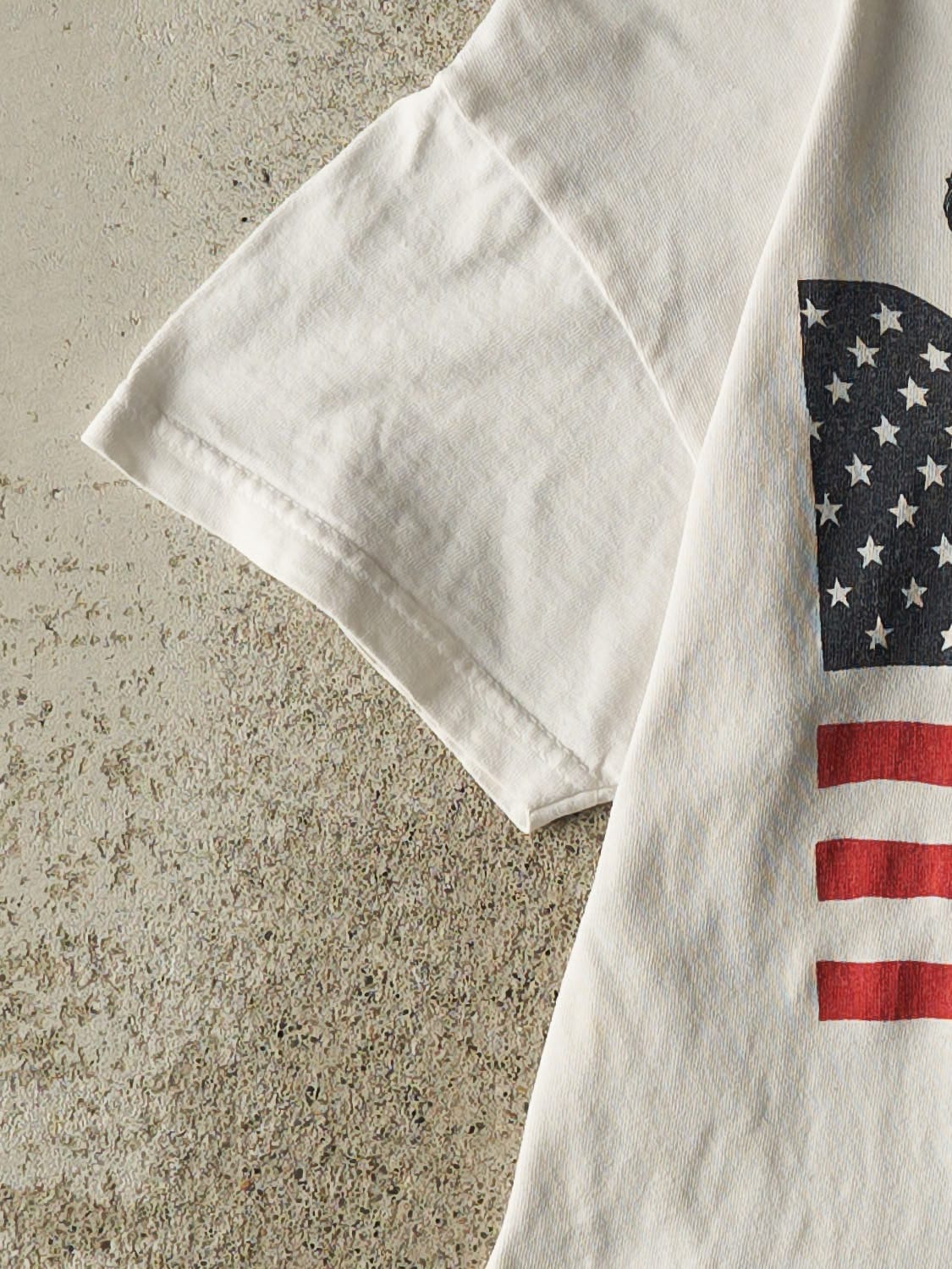 Vintage 90s White New York Statue Of Liberty Baby Tee (XXS/XS)