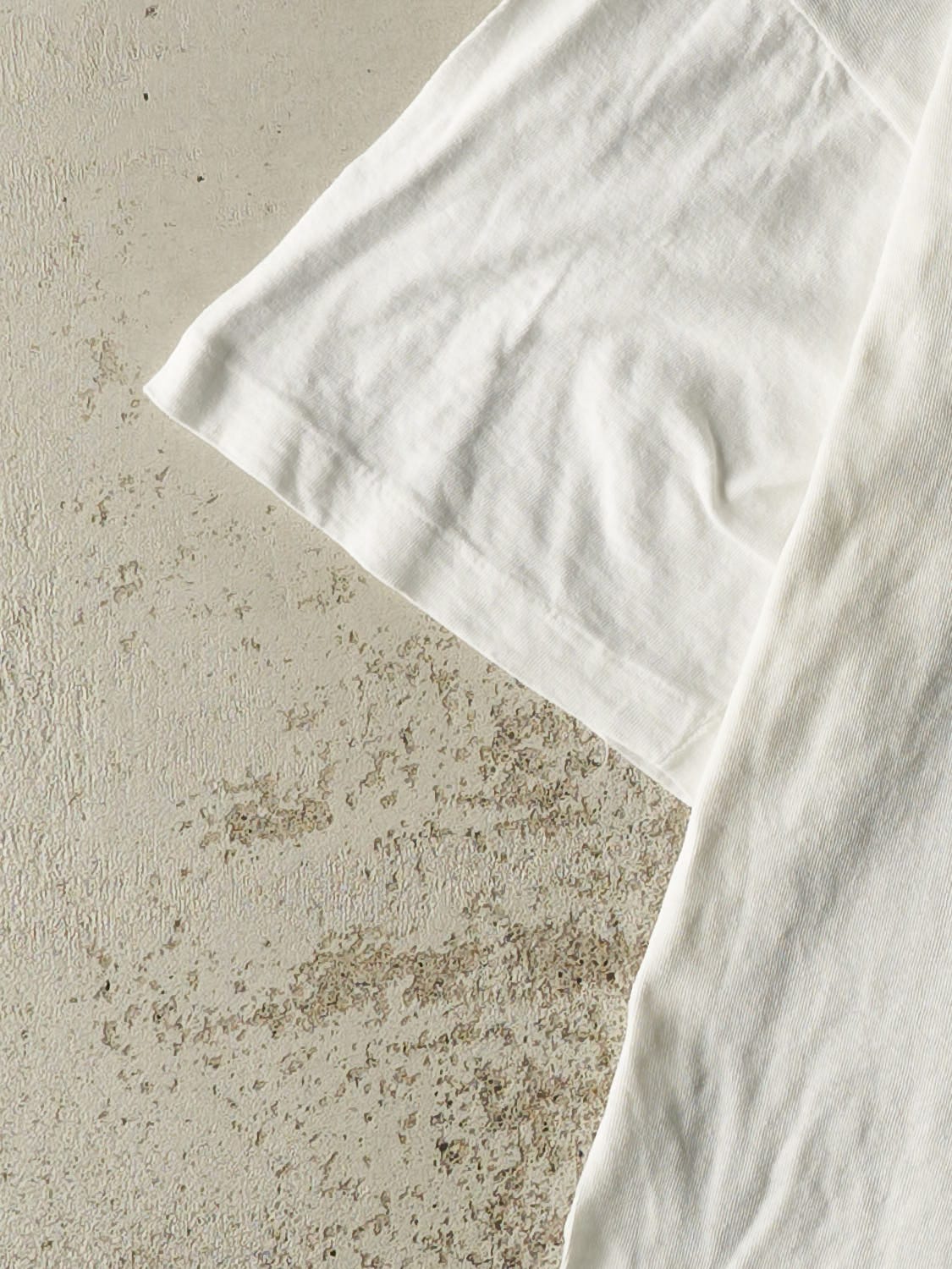 Vintage 90s White New York Skyline Single Stitch Tee (L)