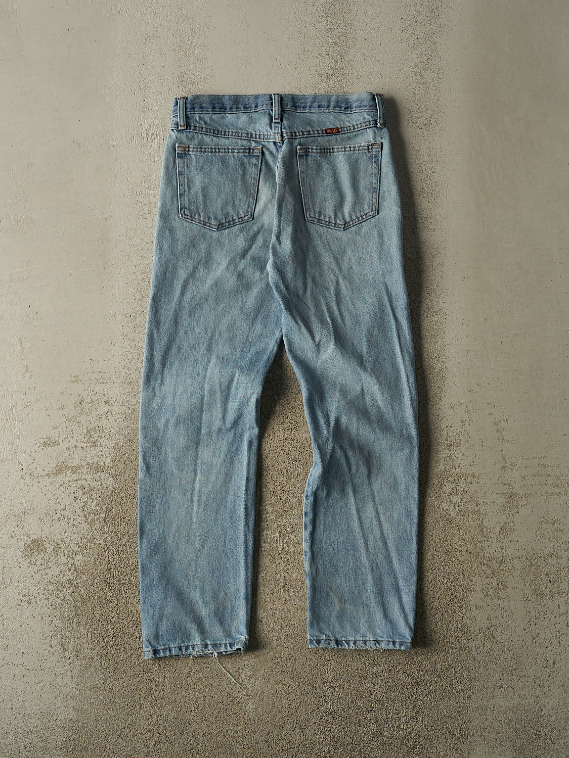 Vintage 90s Light Wash Rustler Jeans (30x29.5)