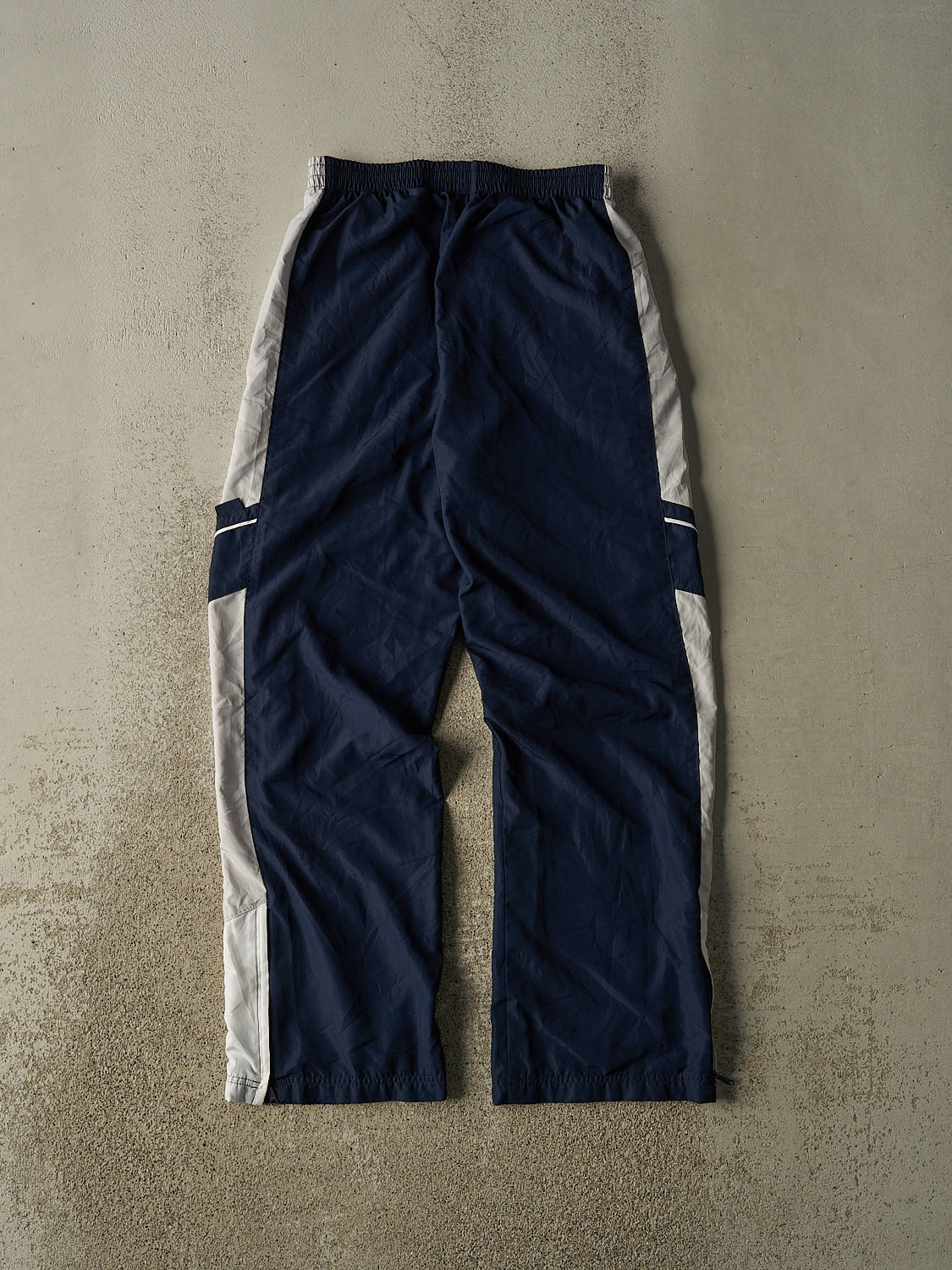 Vintage Y2K Navy Blue Nike Track Pants (25x29)