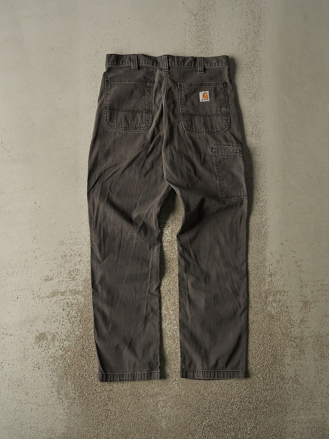 Vintage Y2K Charcoal Grey Carhartt Work Pants (32x31)