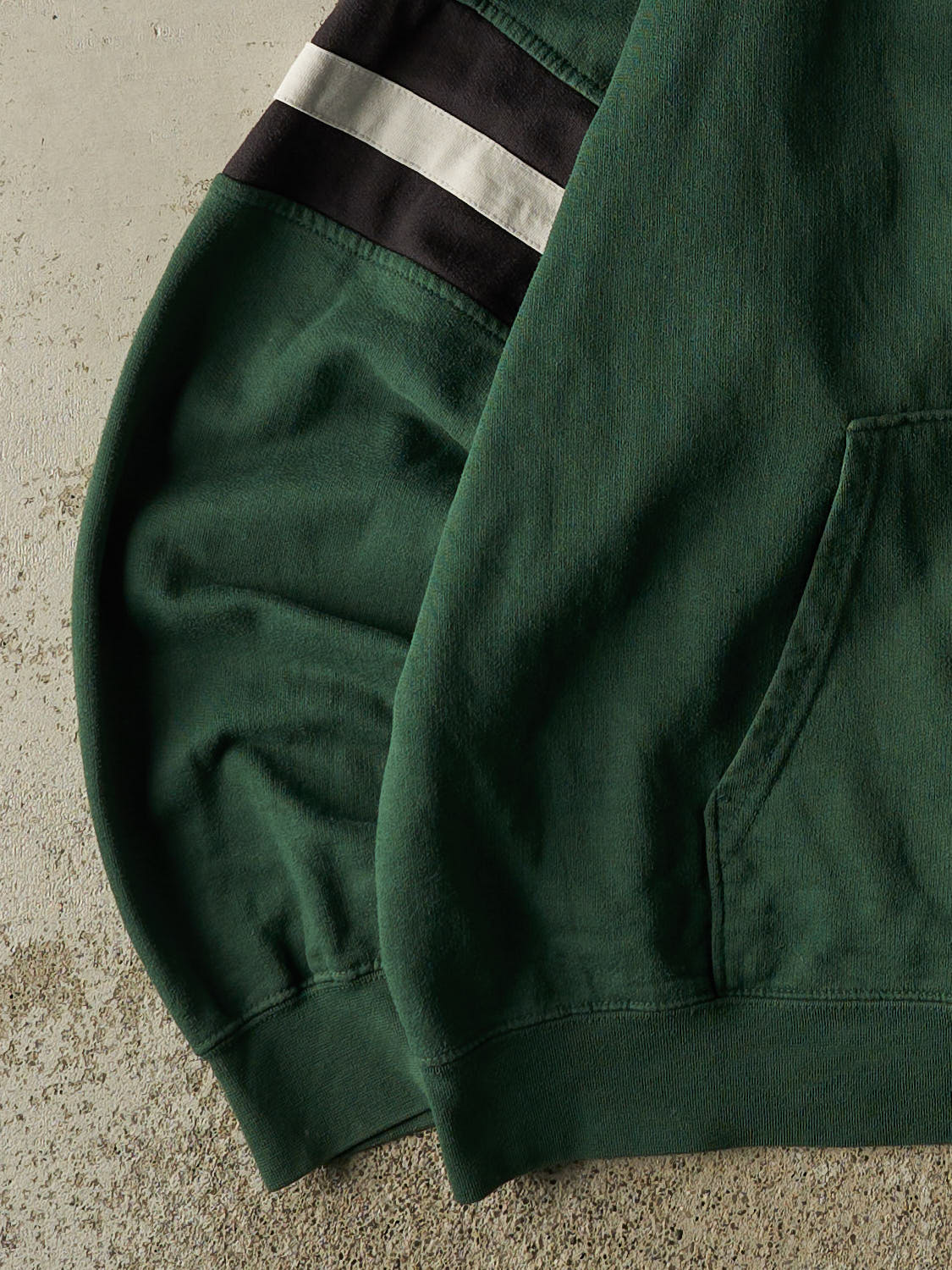 Vintage Y2K Green New York Jets Embroidered Zip Up Hoodie (XL)