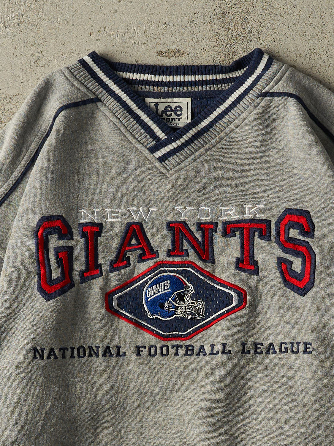 Vintage 90s Grey New York Giants Crewneck (XL/XXL)