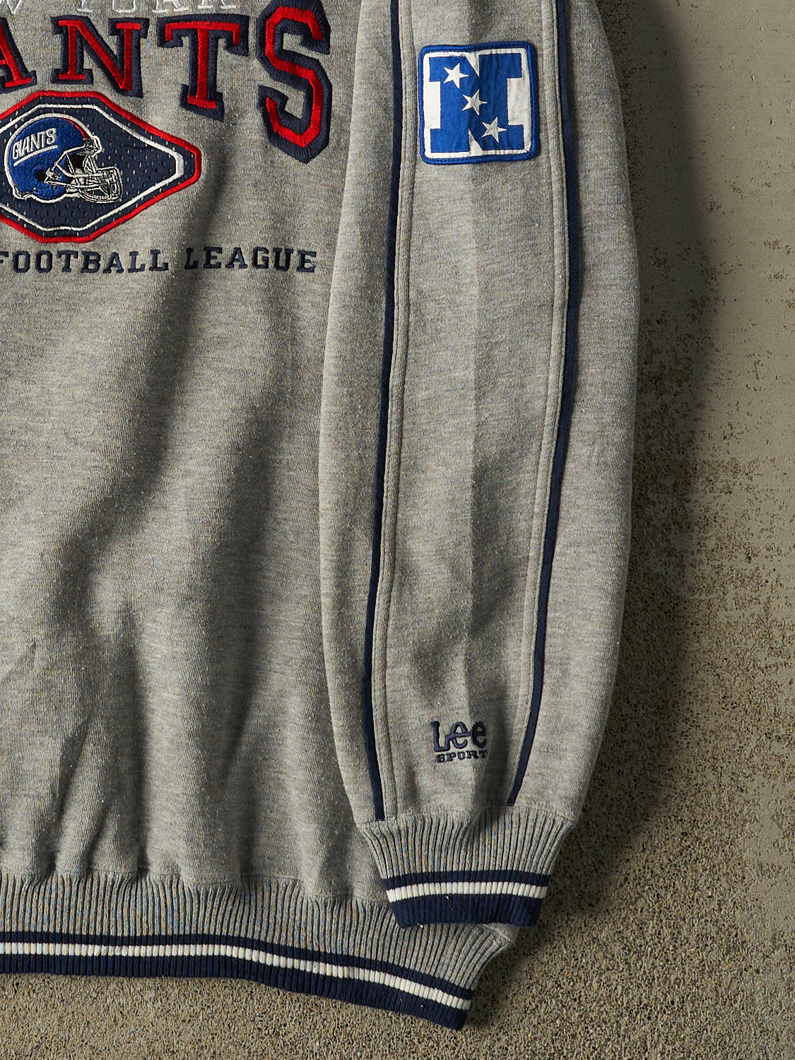 Vintage 90s Grey New York Giants Crewneck (XL/XXL)