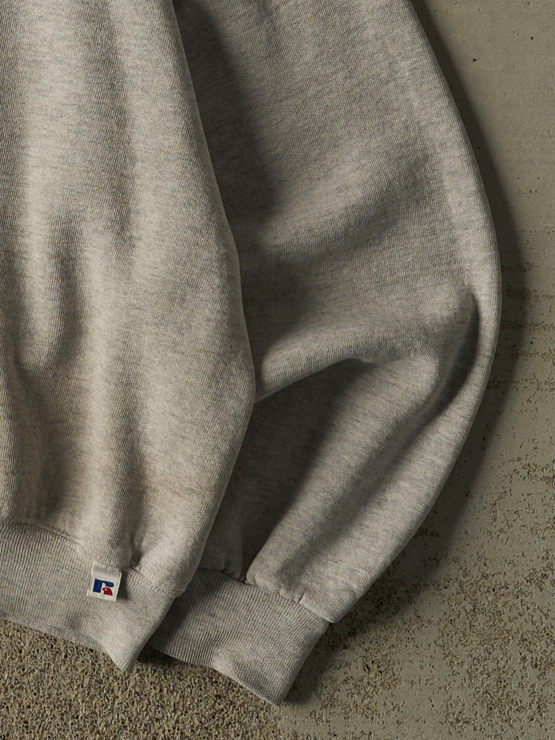 Vintage 90s Grey Russell Athletic Blank Crewneck (M)