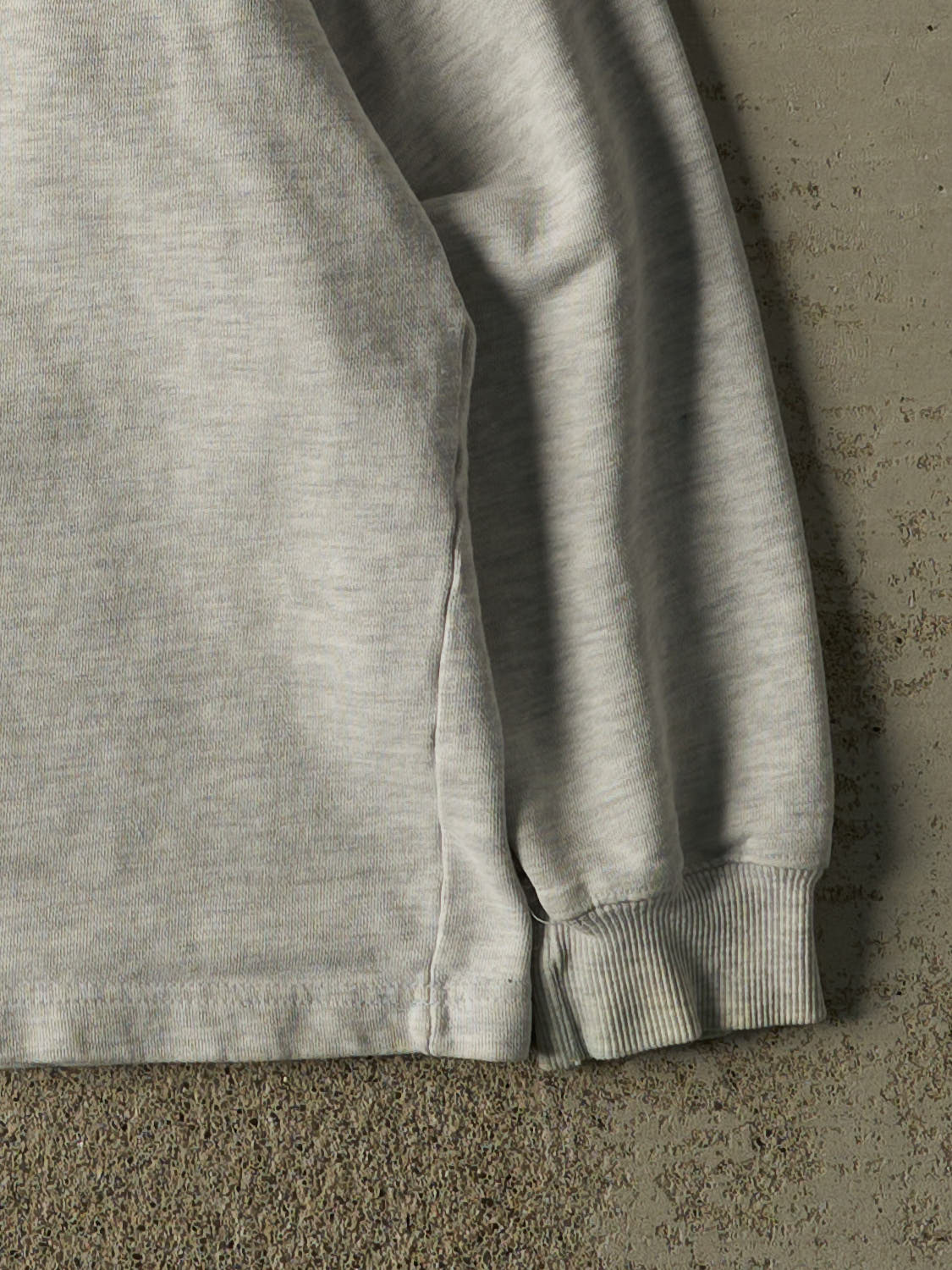 Vintage Y2K Heather Grey Bossini Sports Lightweight Crewneck (M)