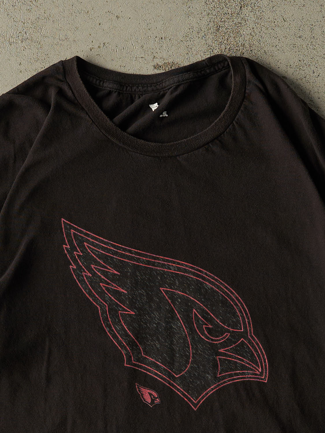 Vintage Y2K Faded Black Arizona Cardinals Tee (XL)