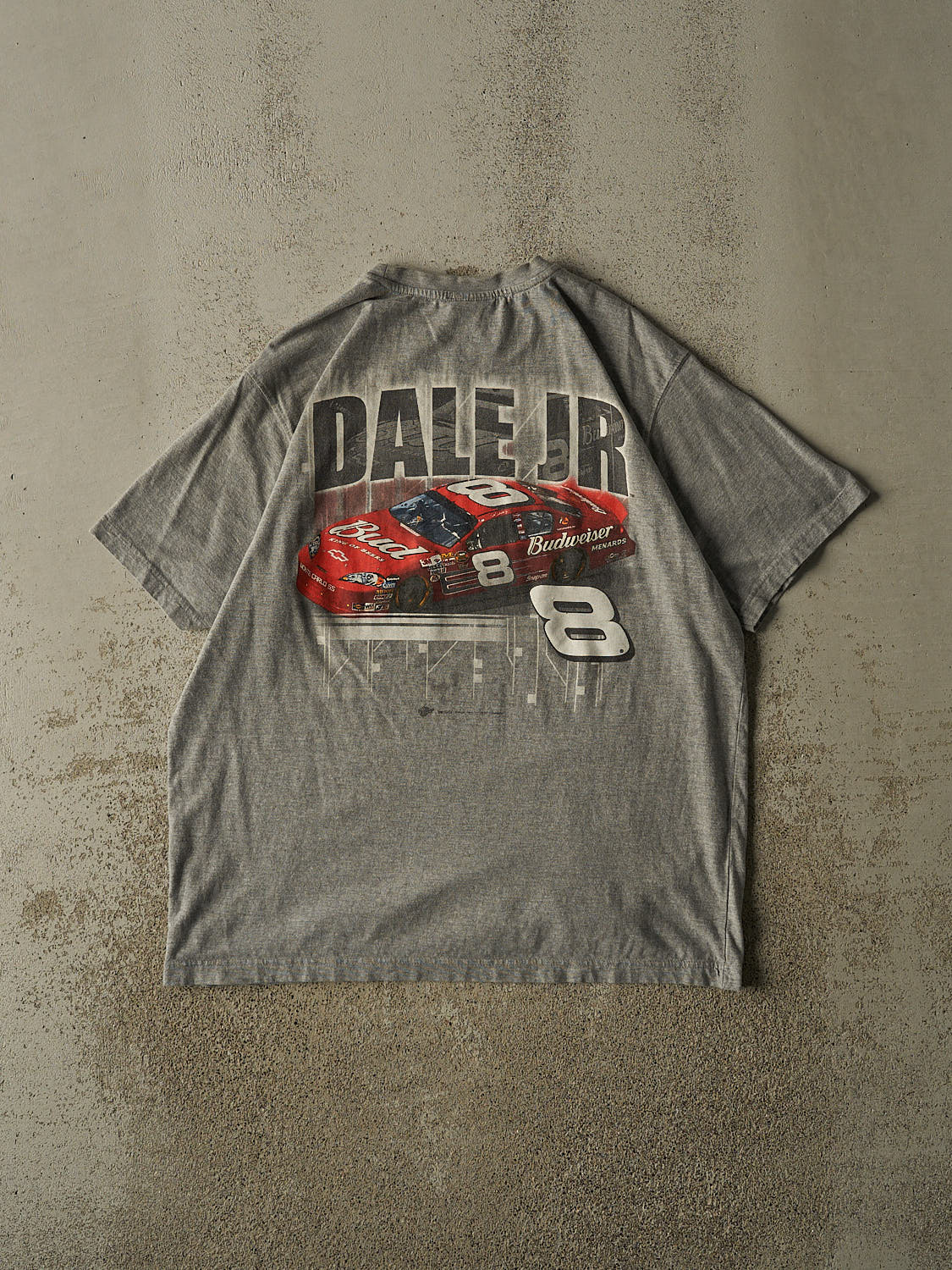 Vintage 07' Grey Dale Earnhardt Jr Nascar Tee (L)