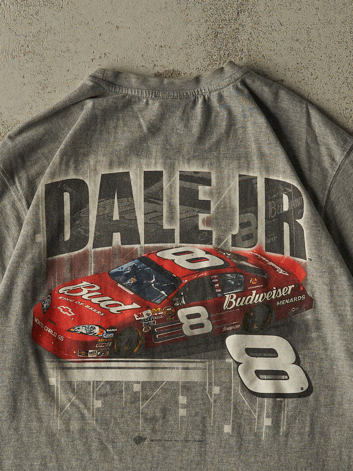 Vintage 07' Grey Dale Earnhardt Jr Nascar Tee (L)