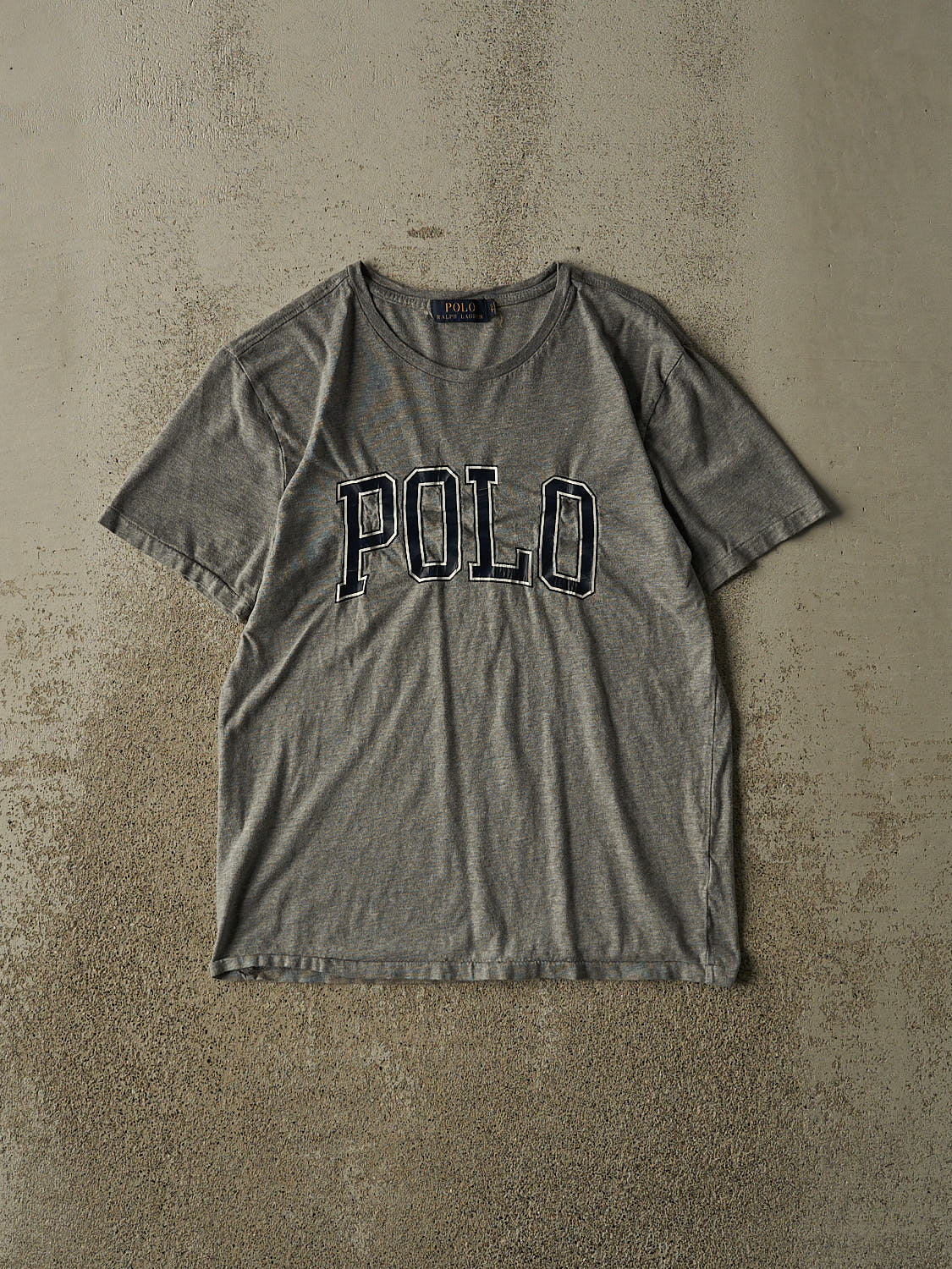 Vintage Y2K Grey Polo Tee (XS/S)