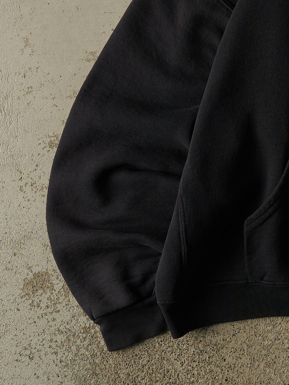 Vintage Y2K Faded Black Russell Athletic Mercer Island Lacrosse Hoodie (XXL)
