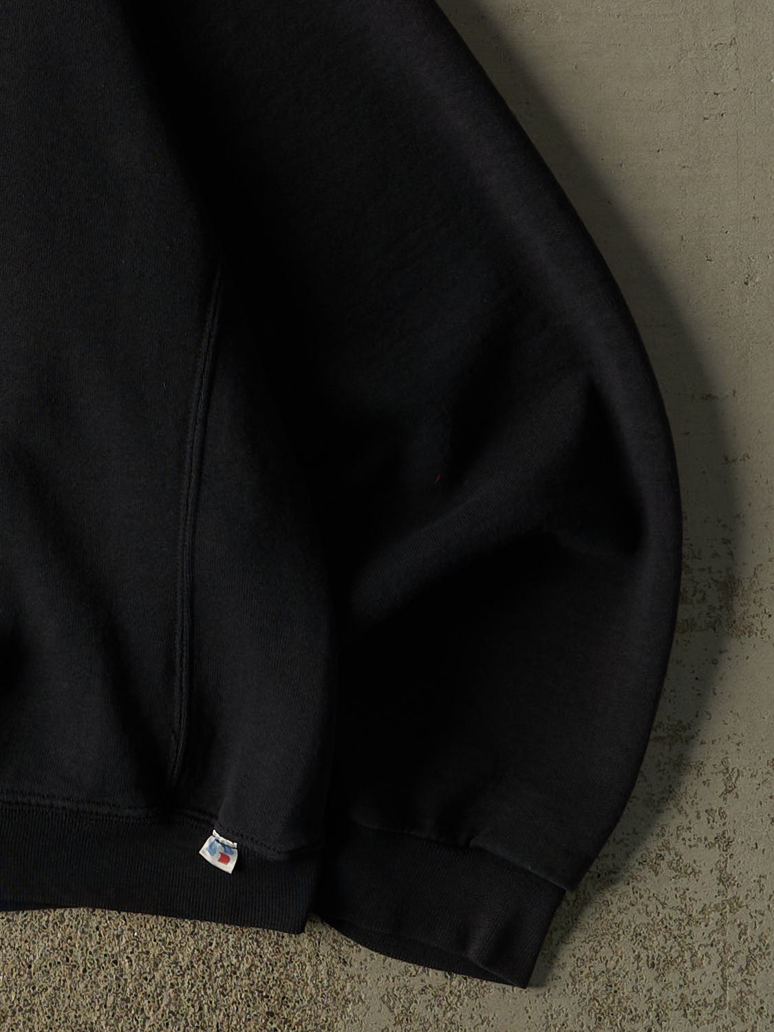 Vintage Y2K Faded Black Russell Athletic Mercer Island Lacrosse Hoodie (XXL)
