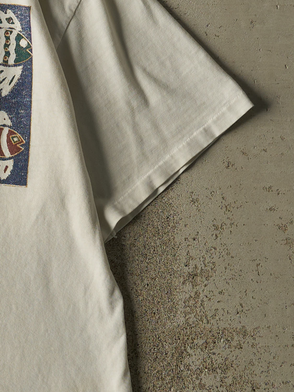 Vintage 90s Beige Maui Hawaii Single Stitch Tee (L)
