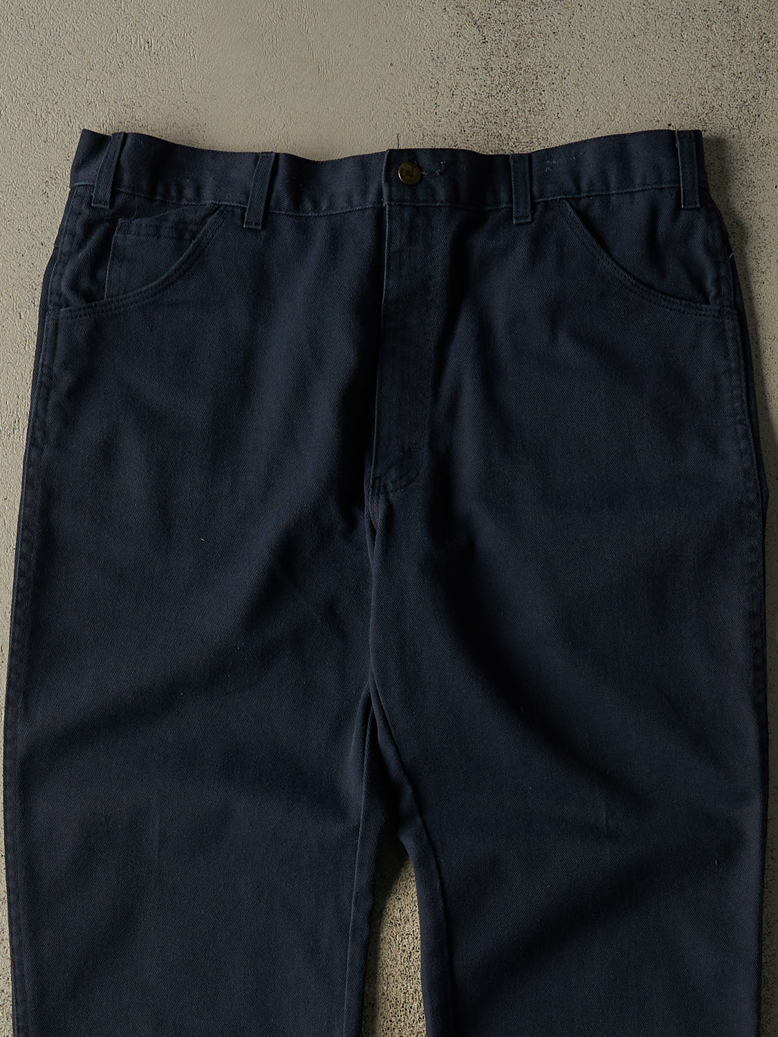 Vintage 90s Navy Blue Saddle King Work Pants (37x30)