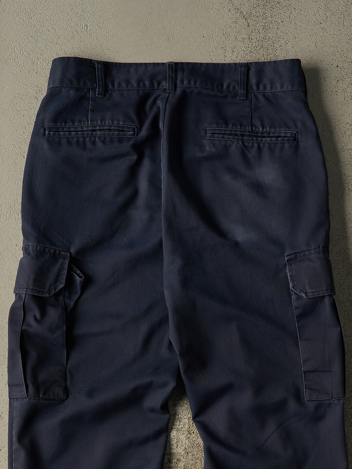 Vintage 90s Navy Blue Marv Holland Cargo Work Pants (30x29)