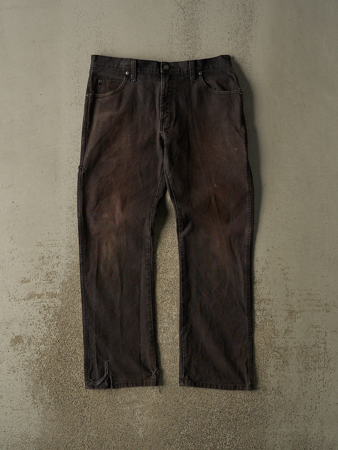 Vintage Y2K Sun Faded Black Dickies Carpenter Pants (33x30.5)