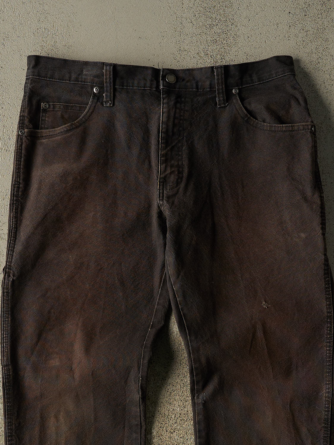 Vintage Y2K Sun Faded Black Dickies Carpenter Pants (33x30.5)