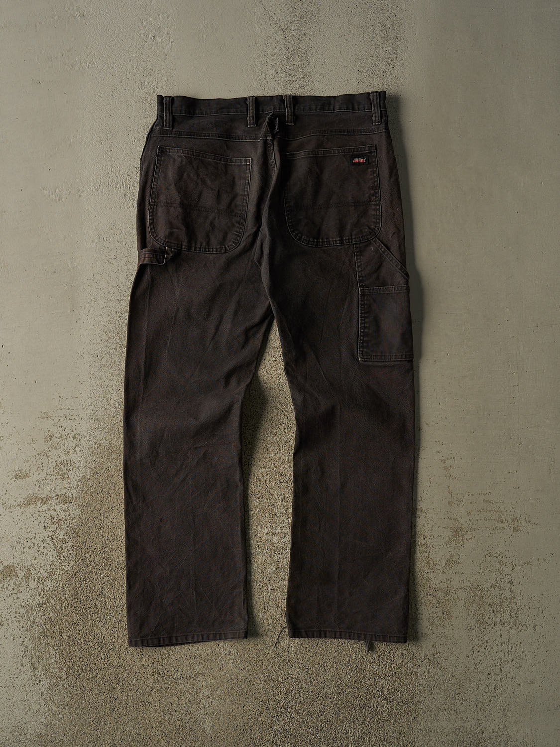 Vintage Y2K Sun Faded Black Dickies Carpenter Pants (33x30.5)