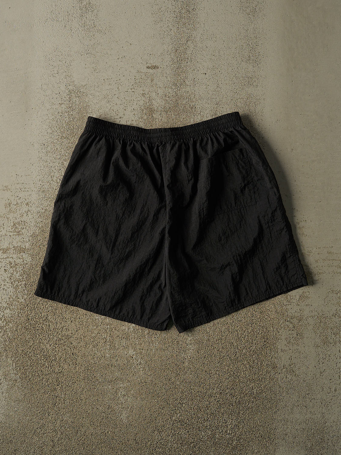 Vintage 90s Black Reebok Nylon Track Shorts (32x7)