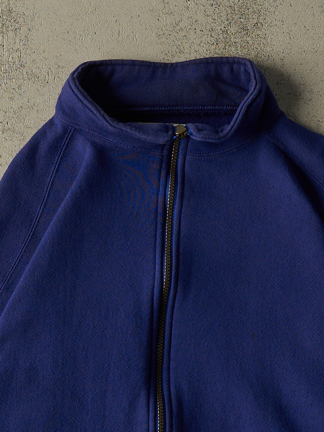 Vintage 90s Blue Russell Athletic x LL Bean Zip Up Sweater (L/XL)