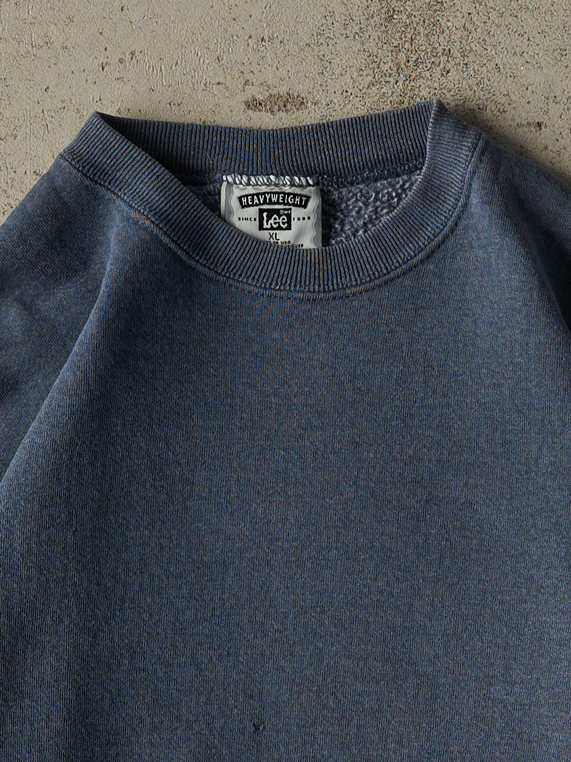 Vintage 90s Blue Blank Crewneck (M/L)