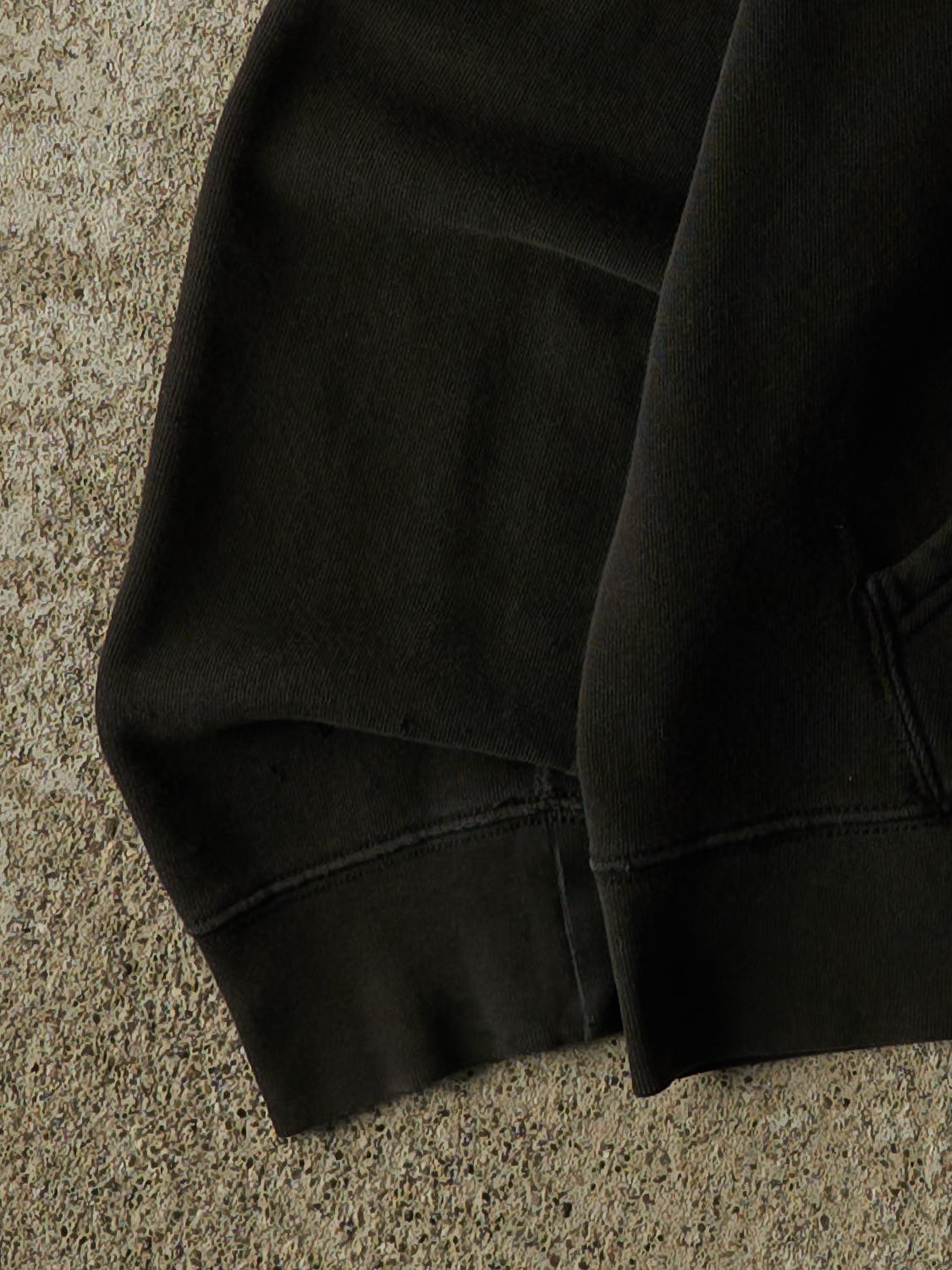 Vintage Y2K Black Polo Embroidered Zip Up Hoodie (XS)