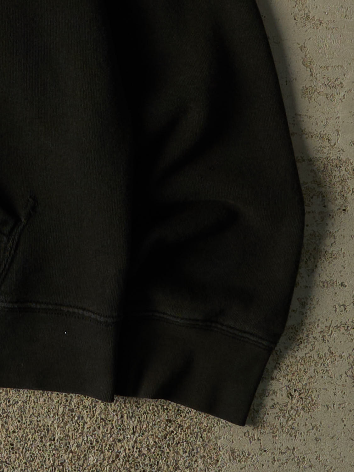 Vintage Y2K Black Polo Embroidered Zip Up Hoodie (XS)