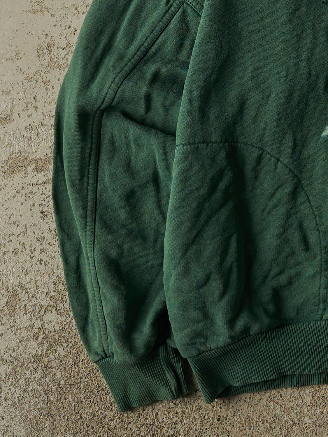 Vintage 90s Green Windsor Park Ski Club Quarter Zip Sweater (L/XL)