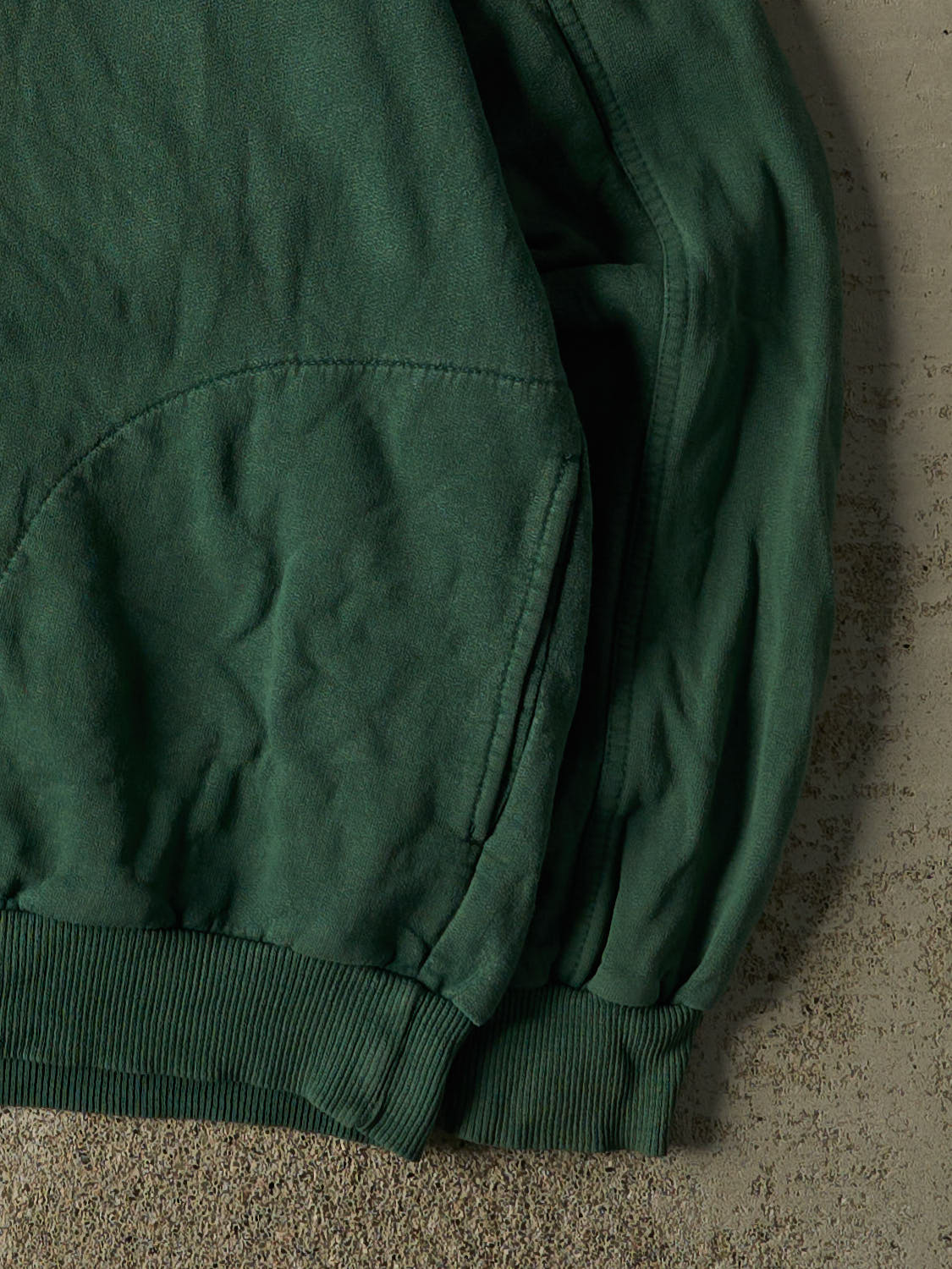 Vintage 90s Green Windsor Park Ski Club Quarter Zip Sweater (L/XL)