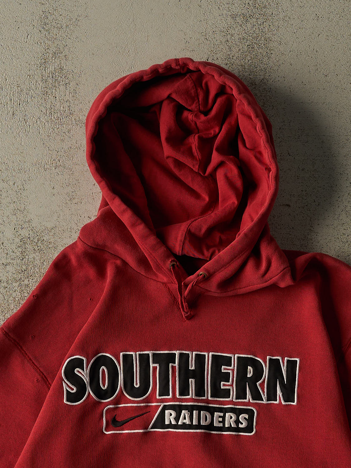 Vintage Y2K Red Nike Southern Raiders Hoodie (XL)