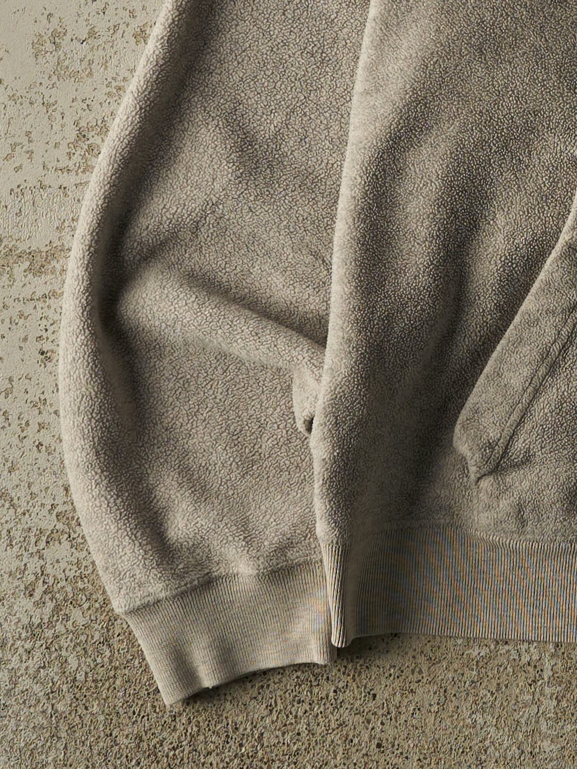 Vintage 90s Beige Gap Fleece Hoodie (L/XL)