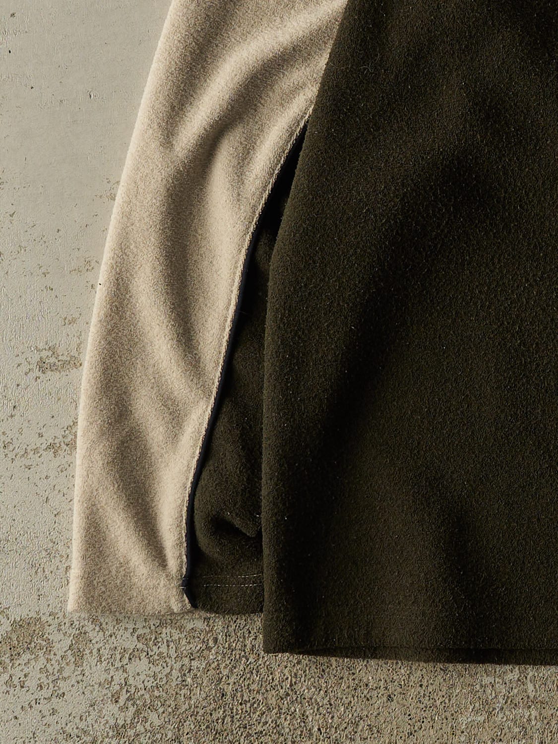 Vintage 90s Beige & Brown Fleece (XL/XXL)