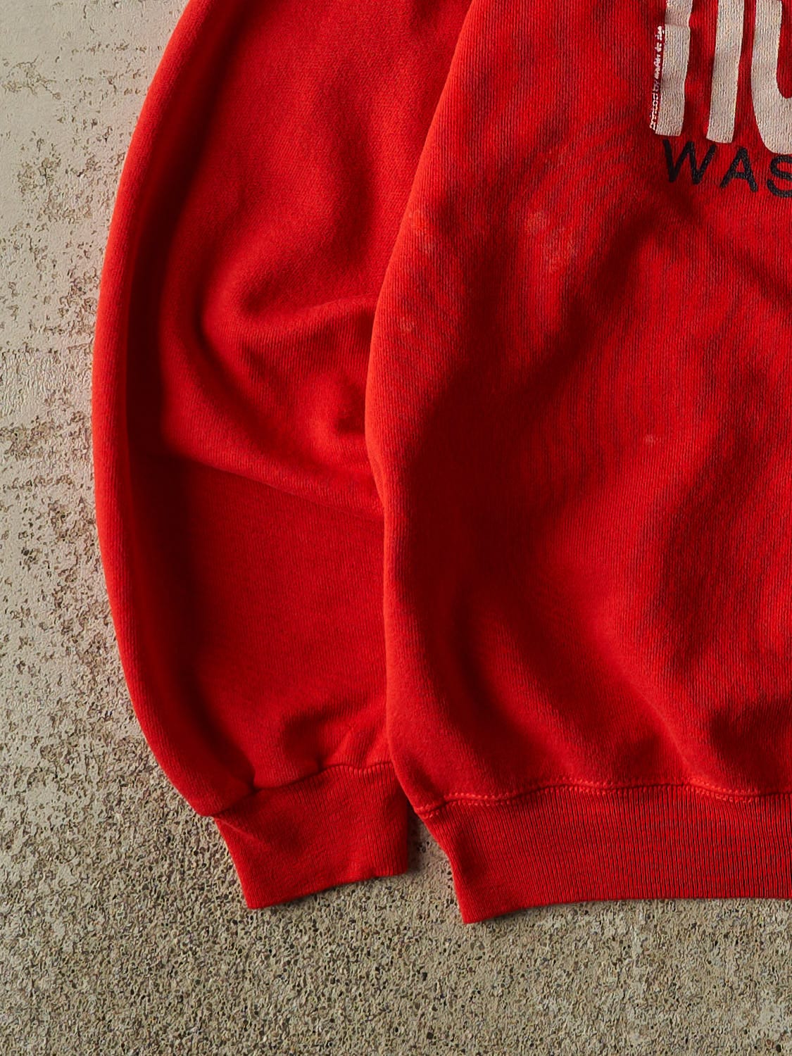 Vintage 80s Red Howard University Crewneck (M/L)