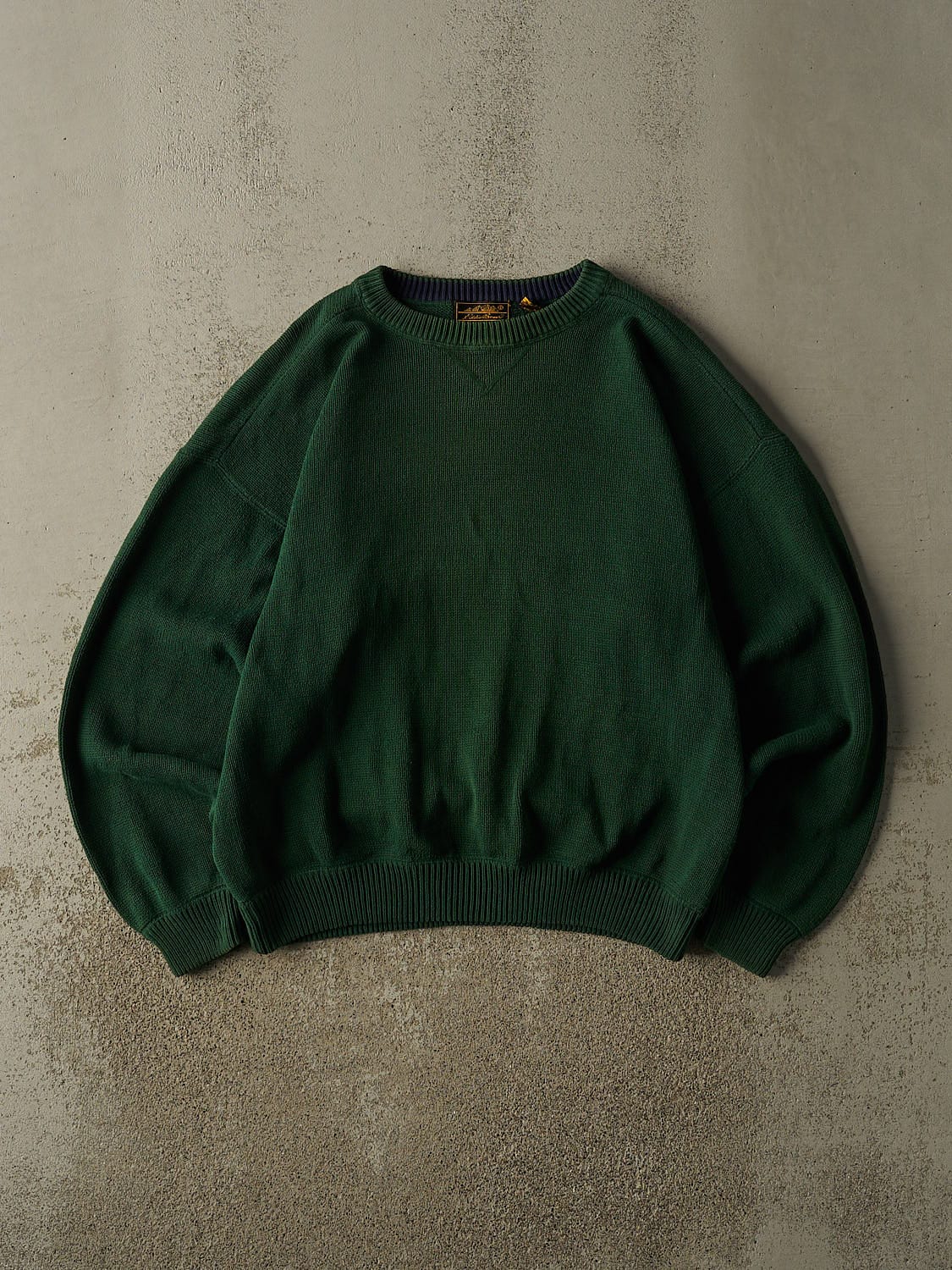 Vintage 90s Green Eddie Bauer Knit (XL)