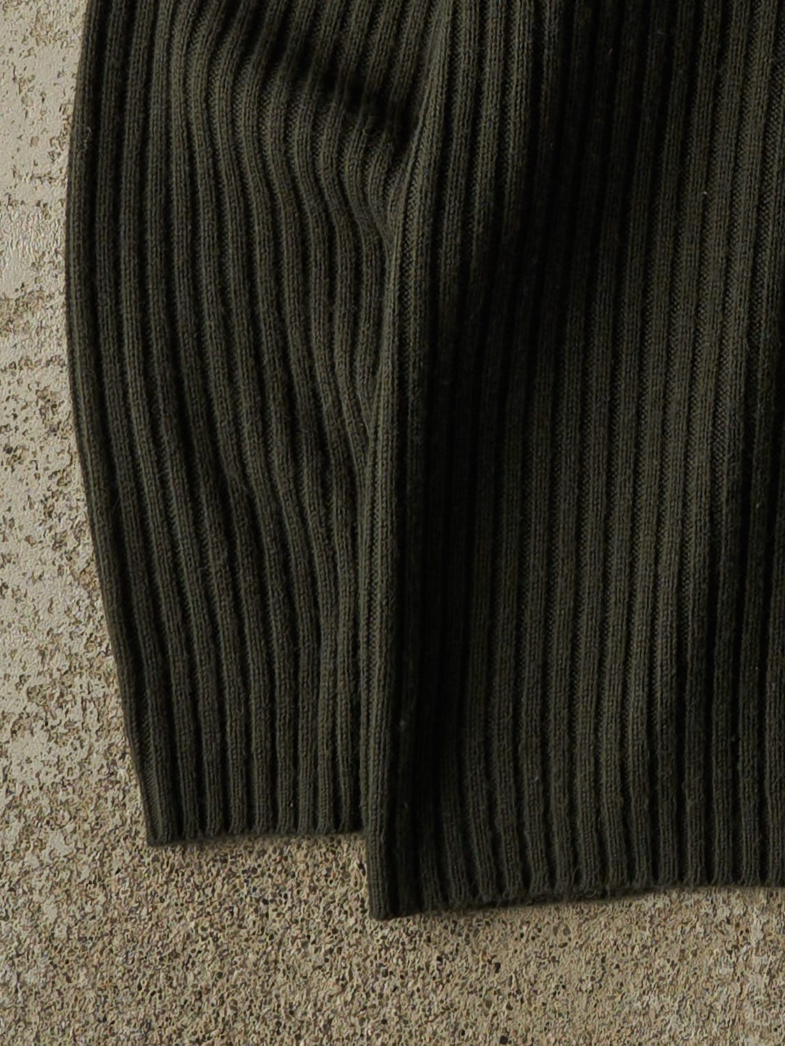 Vintage 90s Green & Black Thermal Knit (M/L)