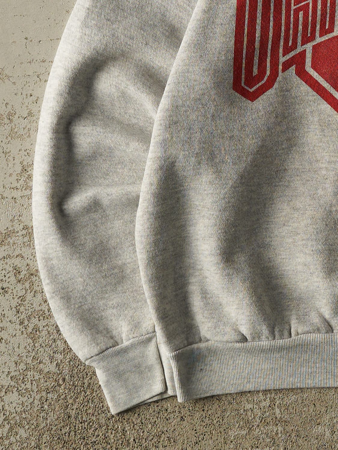 Vintage 80s Heather Grey Ohio State University Crewneck (S)