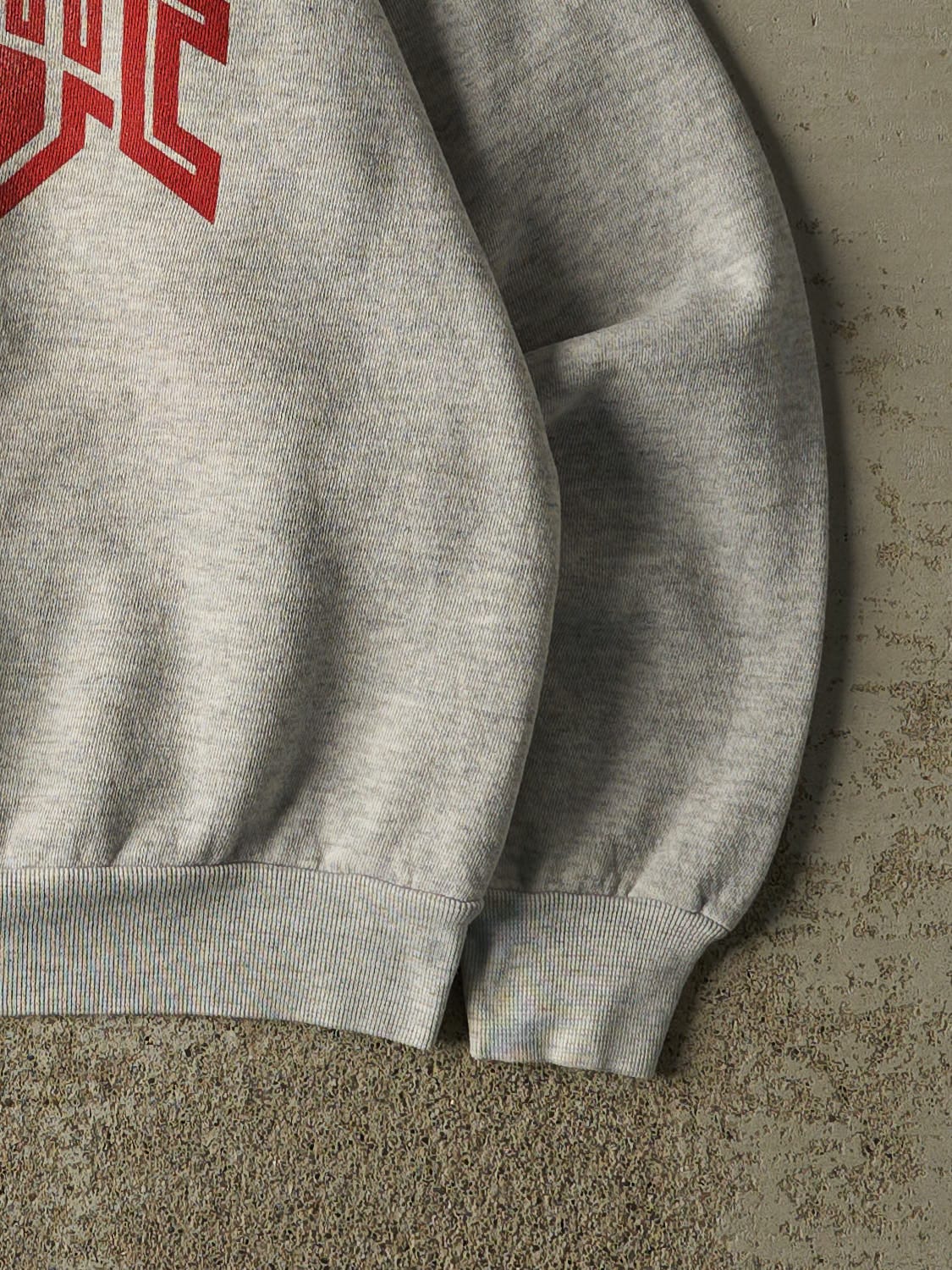 Vintage 80s Heather Grey Ohio State University Crewneck (S)