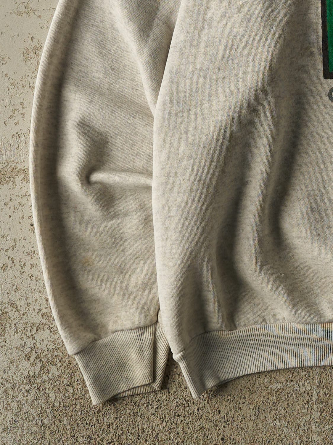 Vintage 96' Heather Grey Kurt W. Pfeiffer "Clothesline" Art Crewneck (L/XL)
