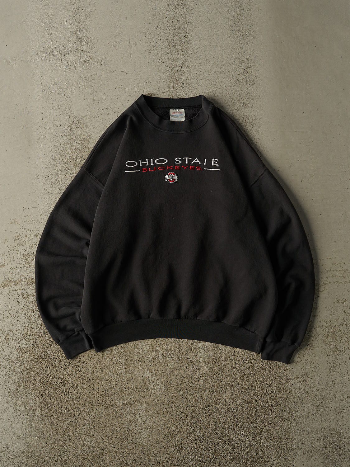 Vintage 90s Black Ohio State Buckeyes Crewneck (M)