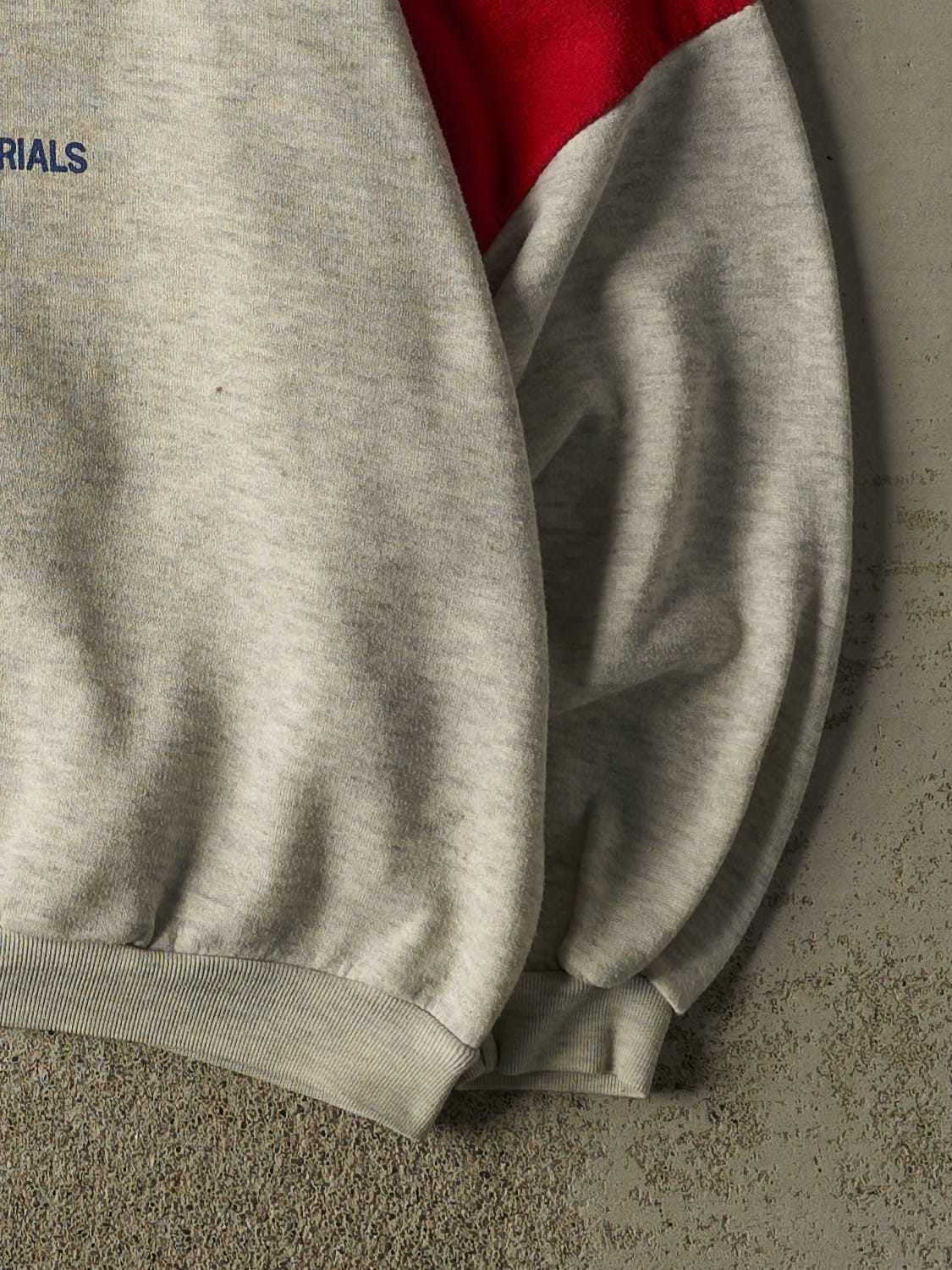 Vintage 80s Heather Grey Melville Basic Sport Crewneck (L)