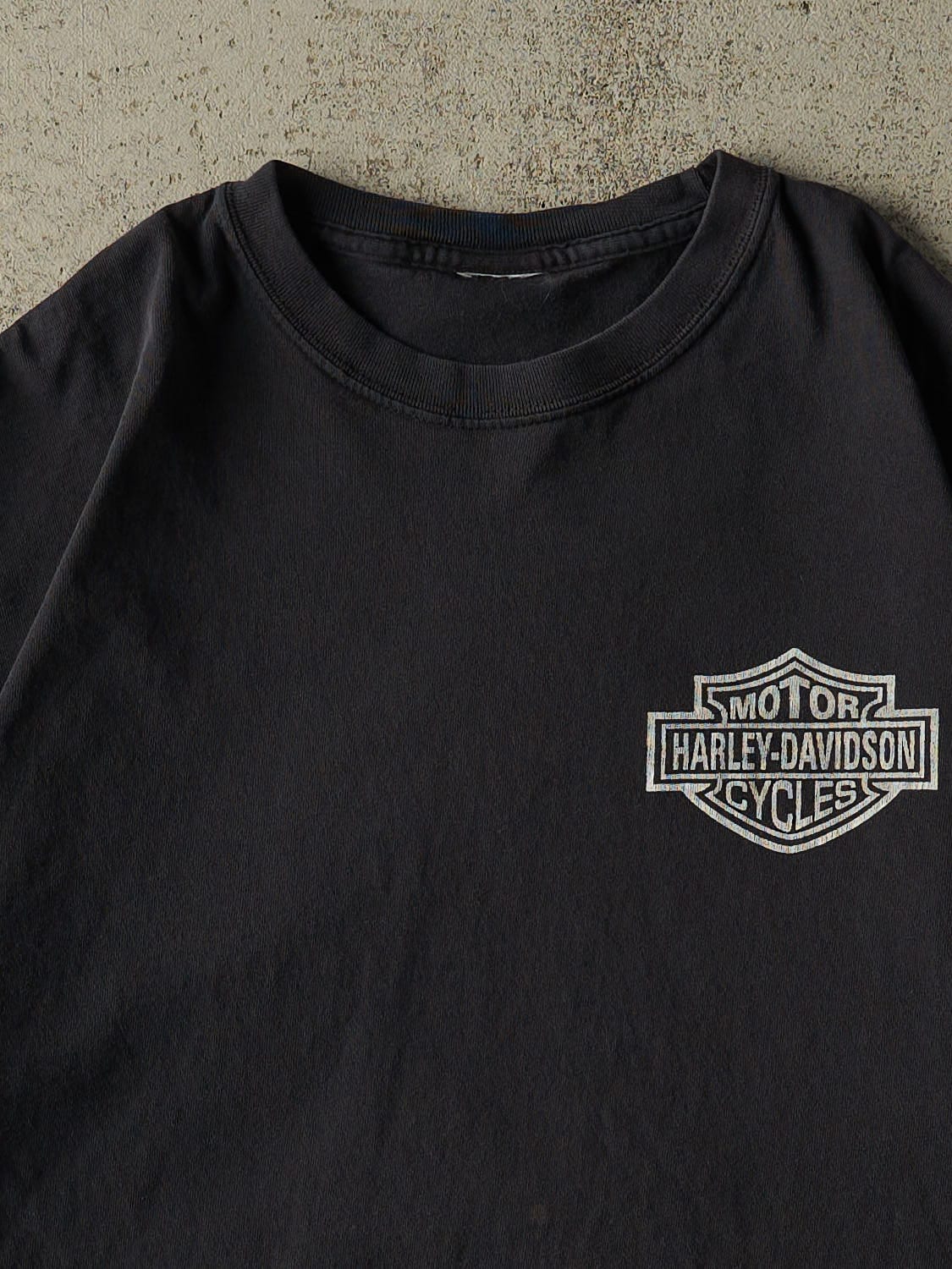 Vintage 90s Black Harley Davidson Baja Mexico Tee (M)