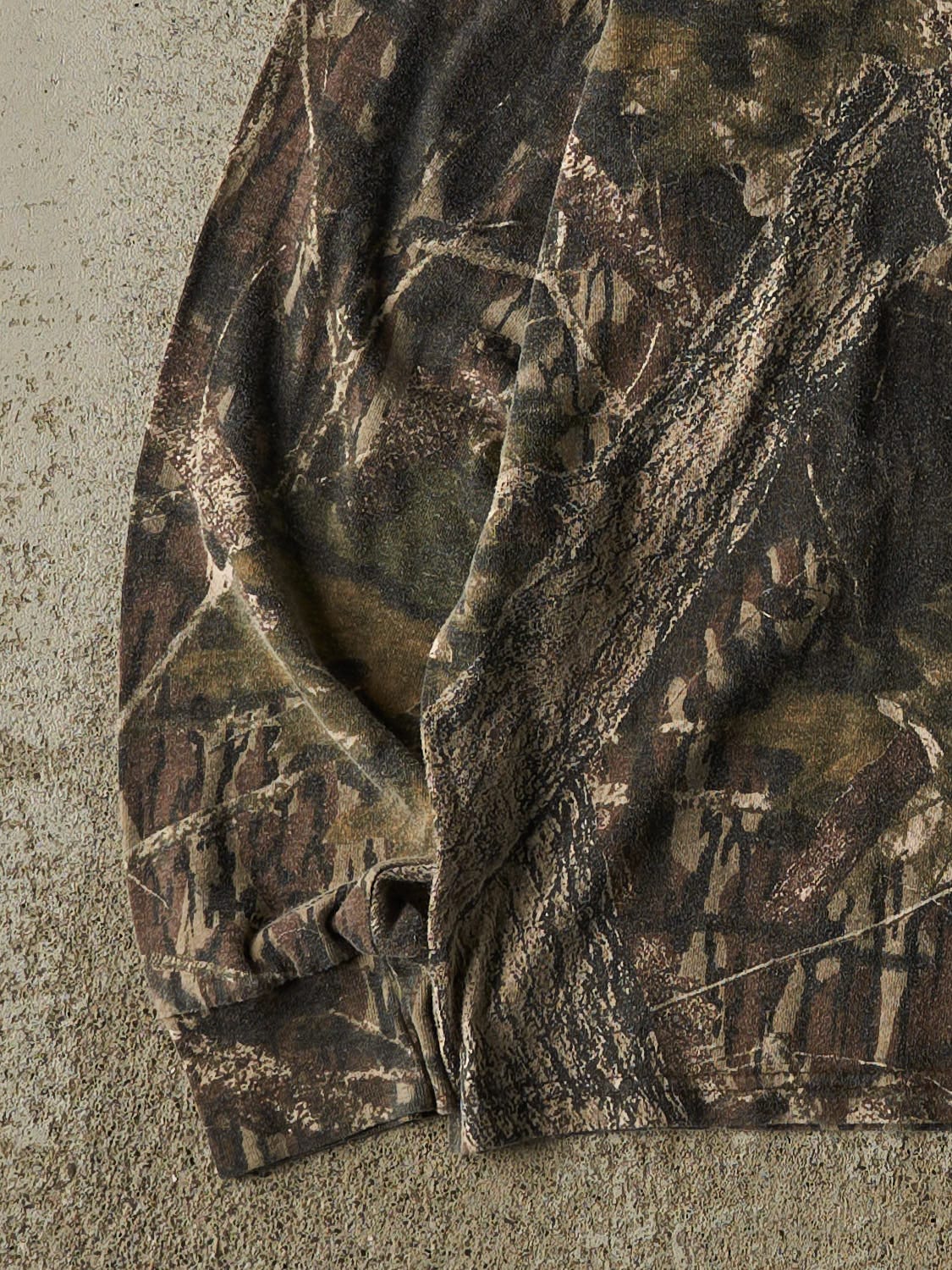 Vintage 90s Camo Mossy Oak Long Sleeve (XS/S)