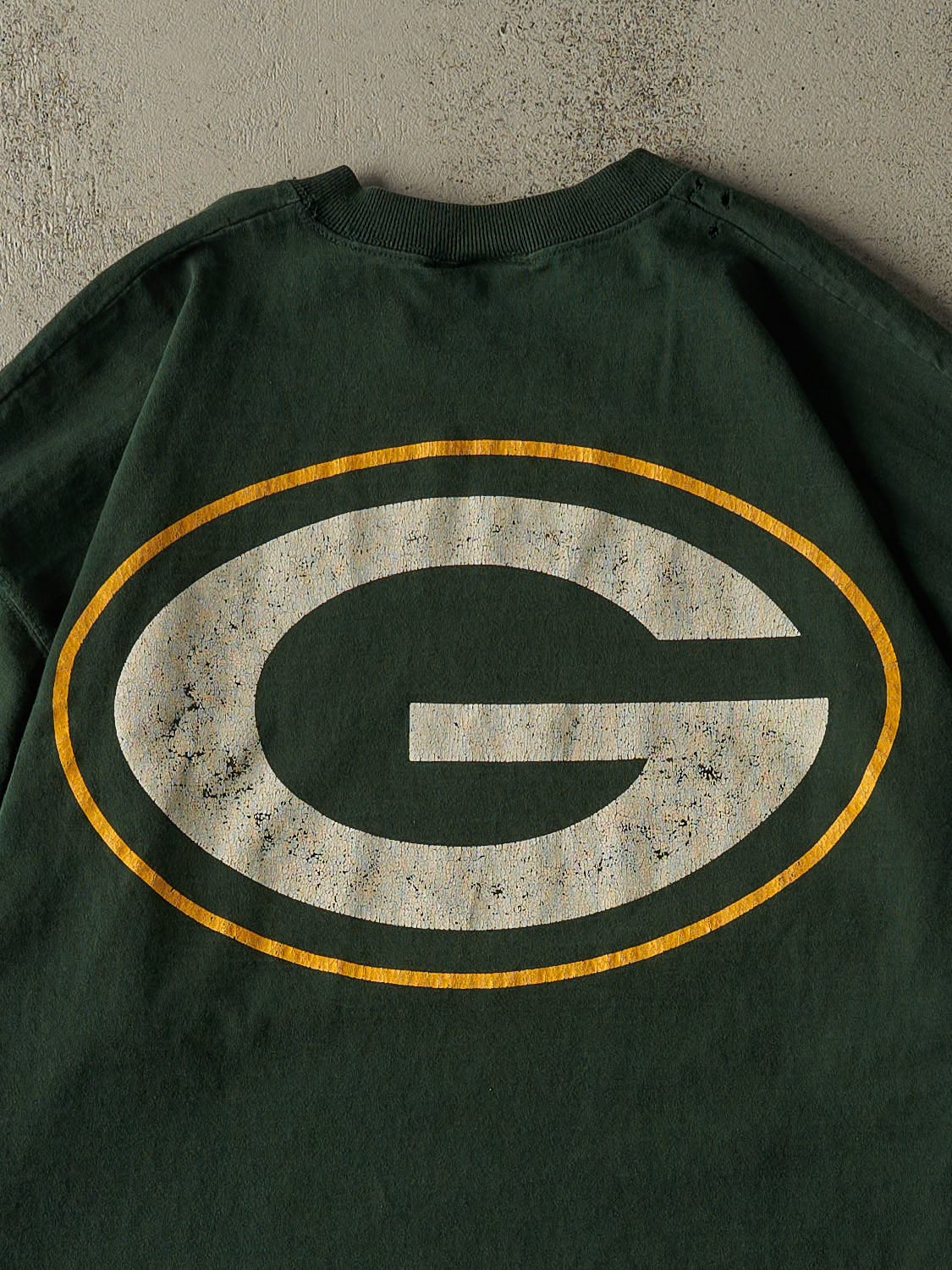 Vintage 90s Green Green Bay Packers Tee (XXL)