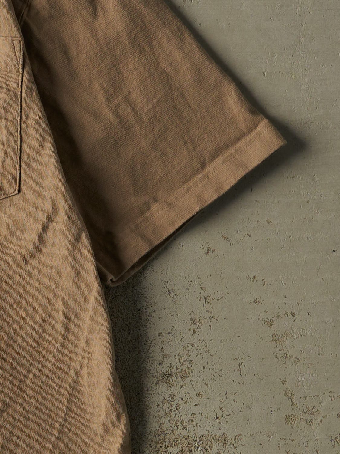 Vintage Y2K Beige Carhartt Pocket Tee (L)