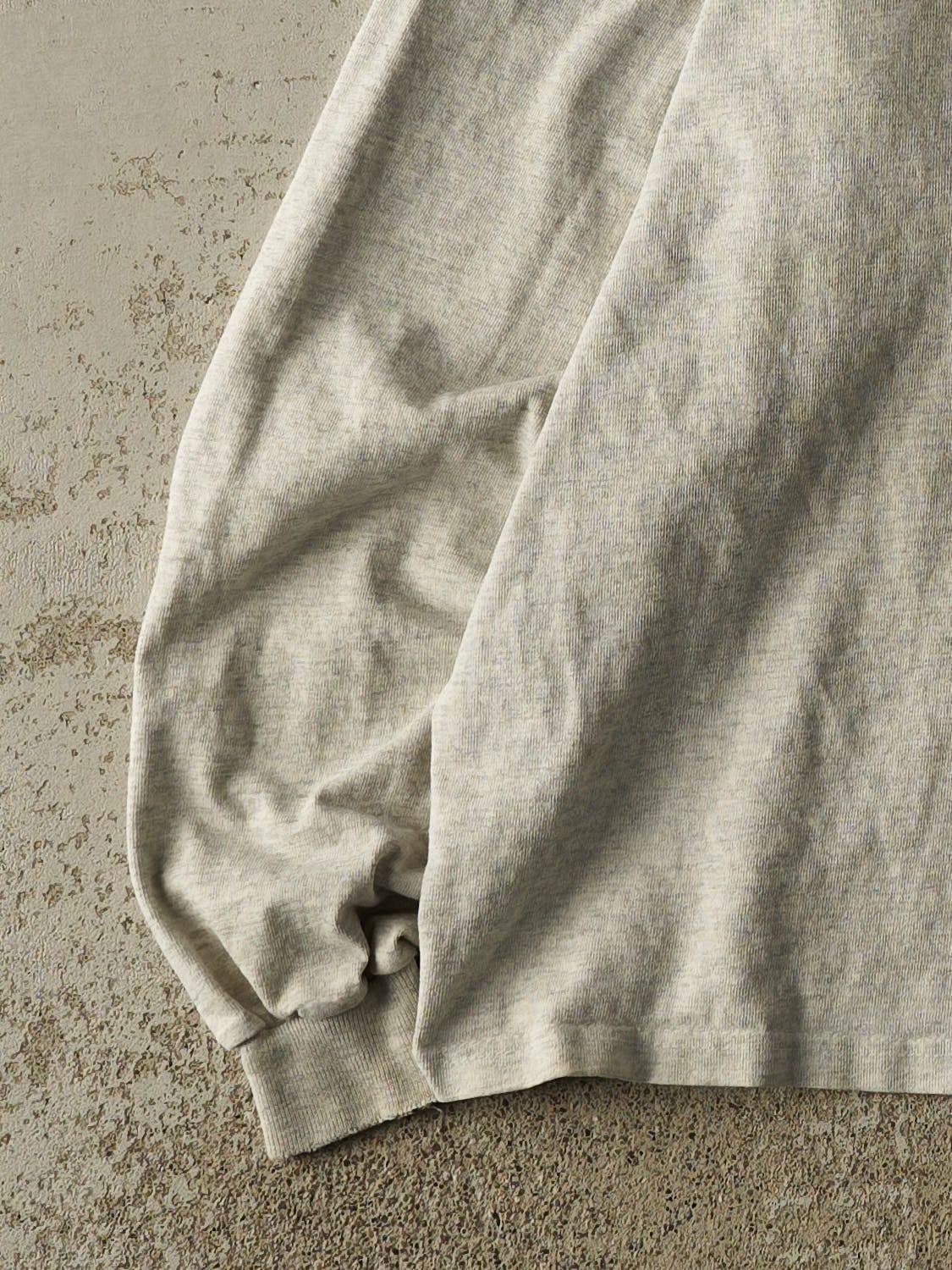Vintage 97' Heather Grey Kurt W. Pfeiffer "Clothesline" Art Long Sleeve (M/L)