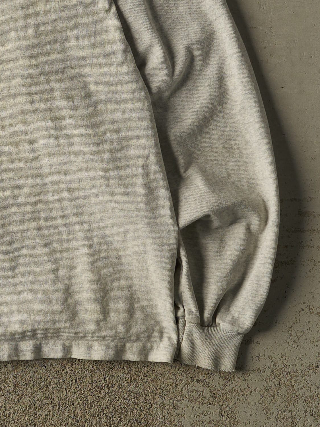 Vintage 97' Heather Grey Kurt W. Pfeiffer "Clothesline" Art Long Sleeve (M/L)