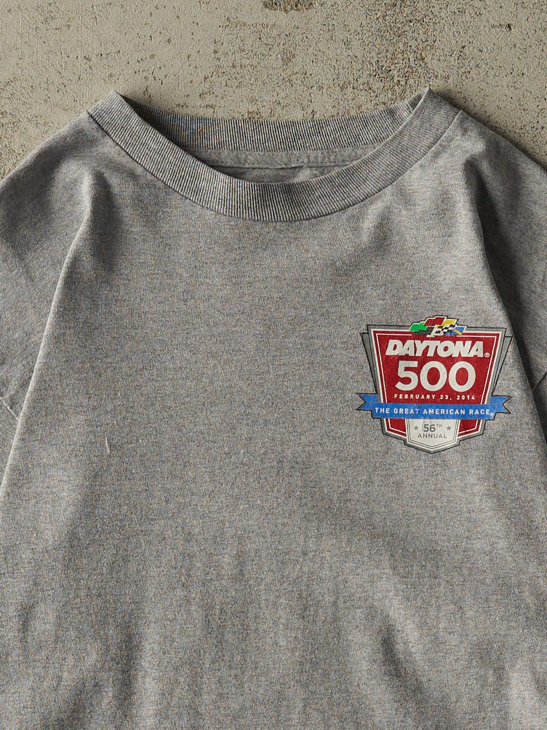 Vintage 14' Grey Daytona 500 Long Sleeve (S/M)